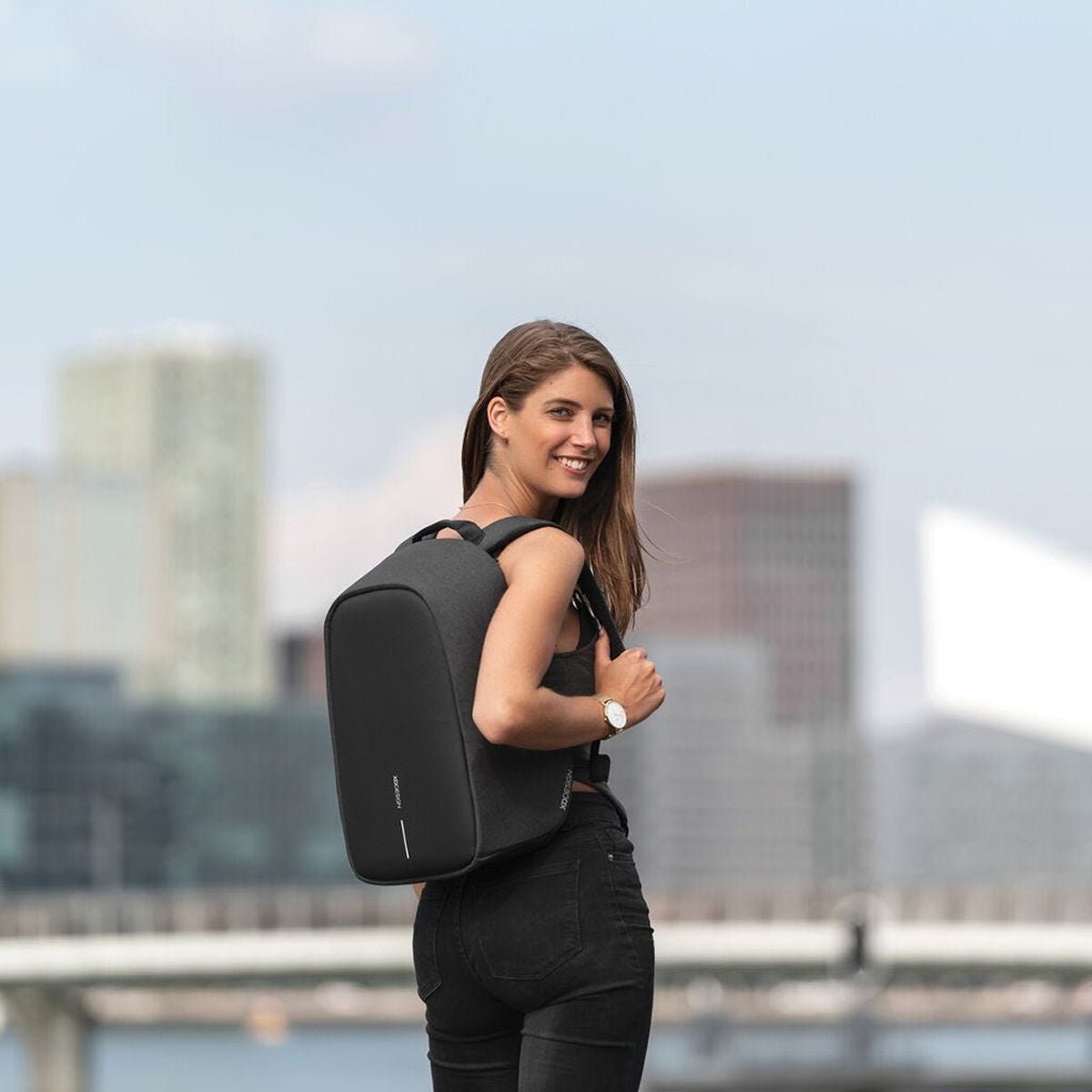 Anti - theft Bag XD Design Bobby Hero Small Black - Elvè.Shop8714612115473