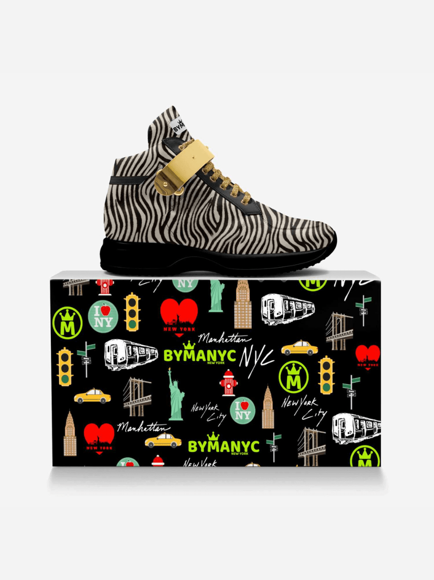 BYMANYC ® NYC Seaport Chic: Vegan Sneakers with Avant - Garde Edge - Elvè.Shop