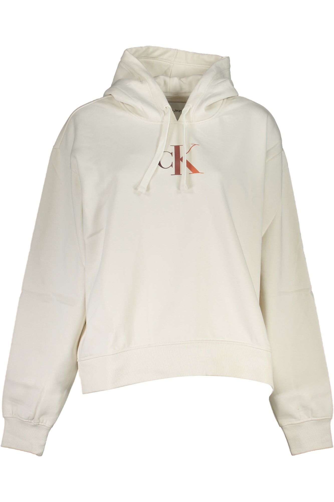 CALVIN KLEIN WOMEN'S ZIPLESS SWEATSHIRT WHITE - Elvè.Shop8720108513289