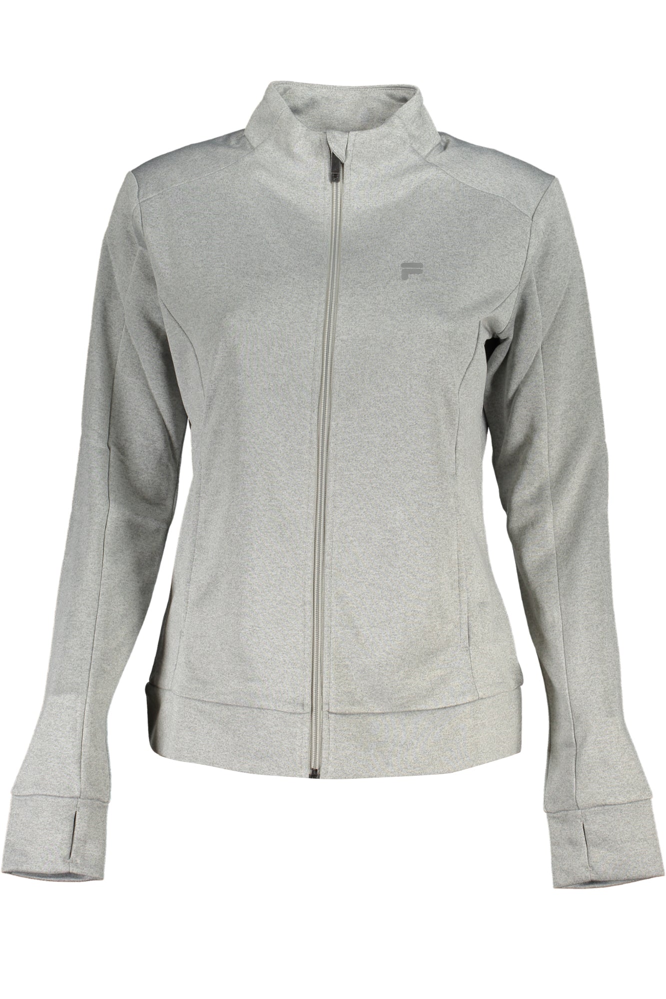 FILA WOMEN'S GRAY ZIP SWEATSHIRT - Elvè.Shop4064556500601
