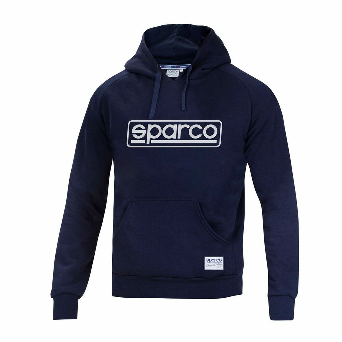 Hoodie Sparco Frame Navy Blue S - Elvè.Shop8033280427399