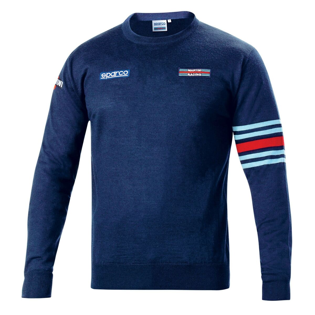Men’s Sweatshirt without Hood Sparco Martini Racing Dark blue - Elvè.Shop8033280432584